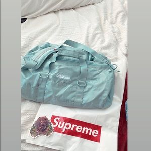 Supreme Duffel Bag (ss19) Ice Blue